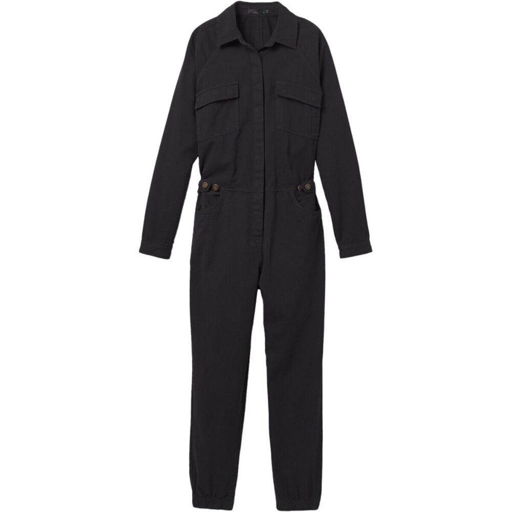 NWT Prana Black Penderbrook Jumpsuit Medium